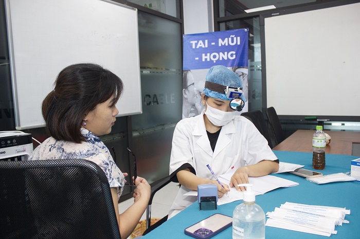 Hơn 150 CBCNV tại Hà Nội được khám sức khỏe định kỳ